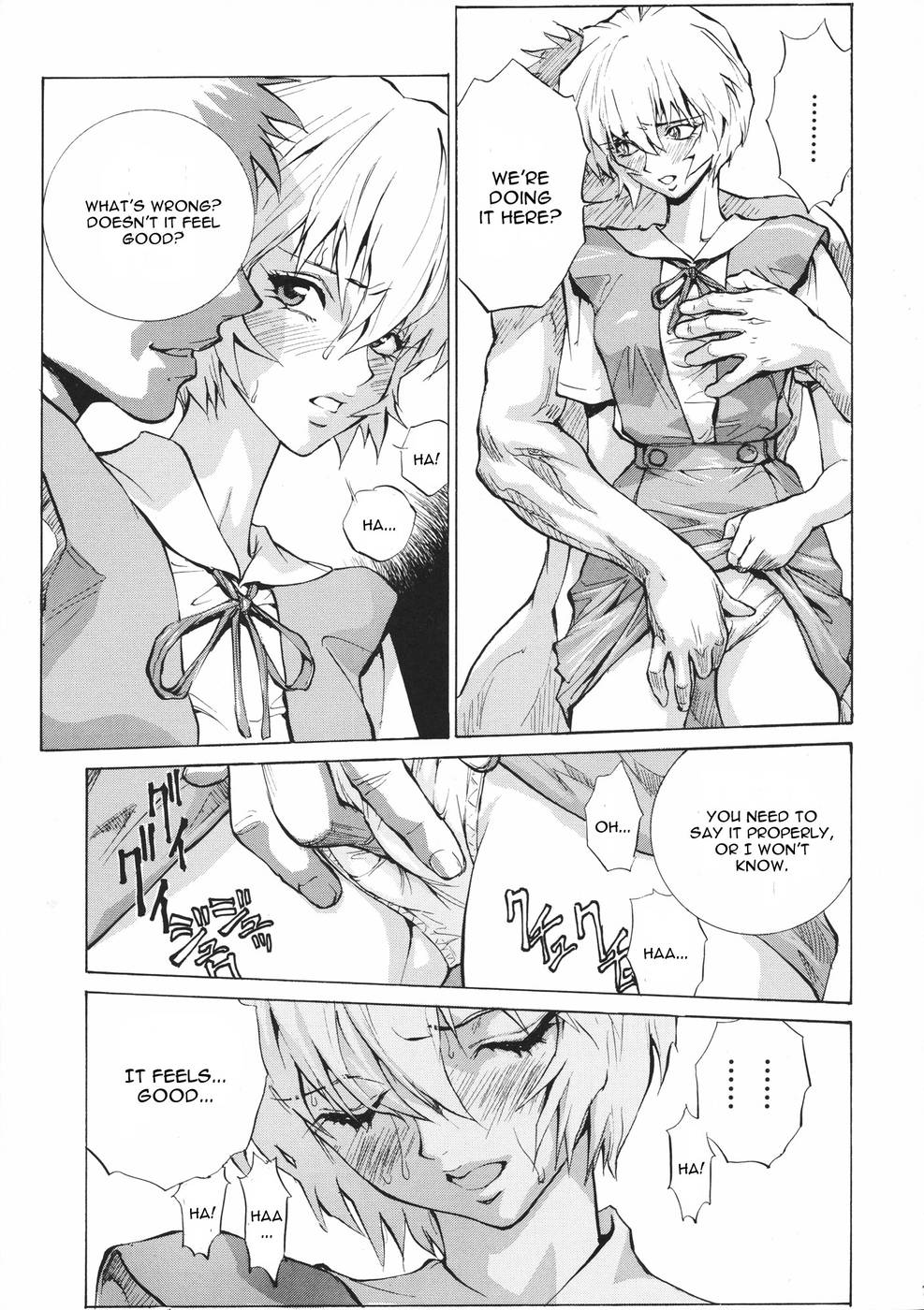 Hentai Manga Comic-Naisho no Ayanami-Read-6